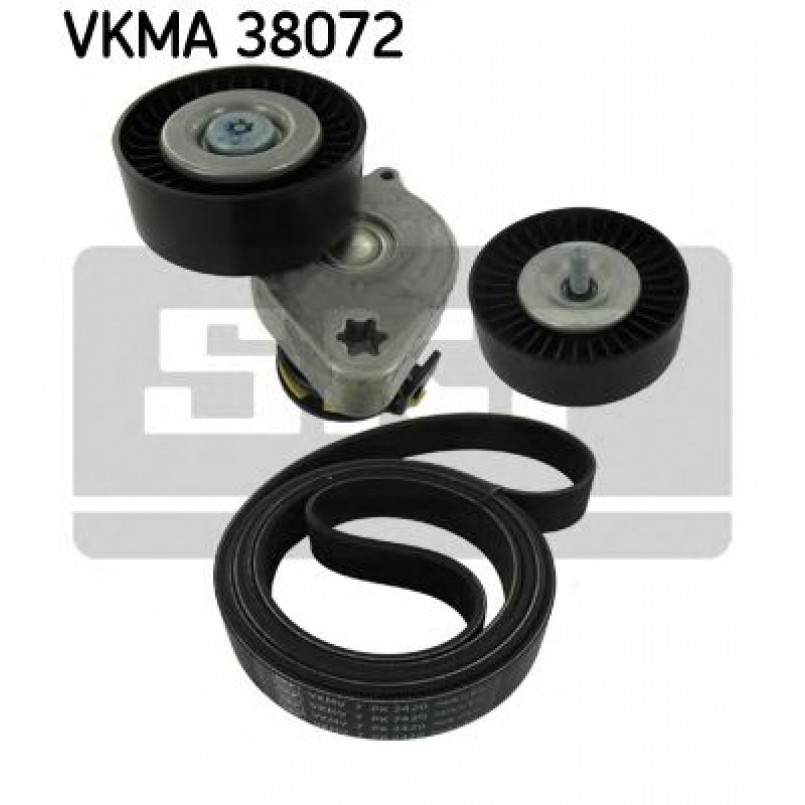 VKMA 38072 SKF Комплект доріжкового ремня